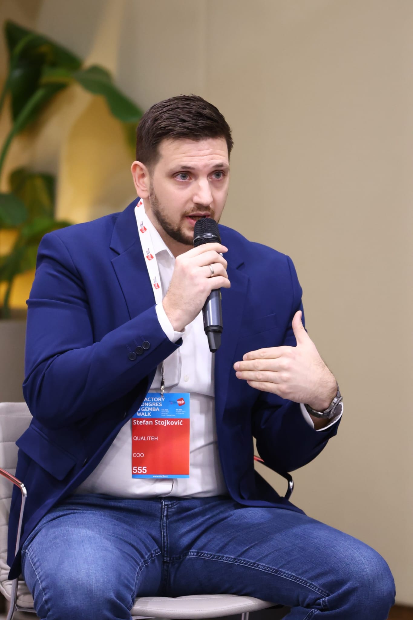 Stefan Stojković govori na 7. Factory Kongres-u 2025